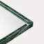 Miroir mural biseauté en marbre vert Shil Real