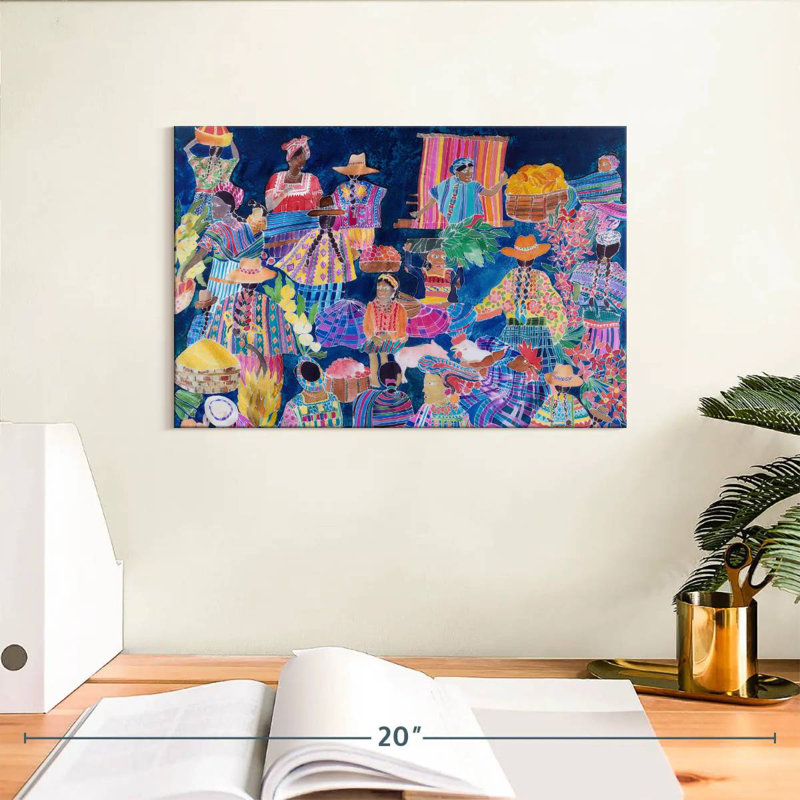 Guatemala Impressions, 8" H x 12" W