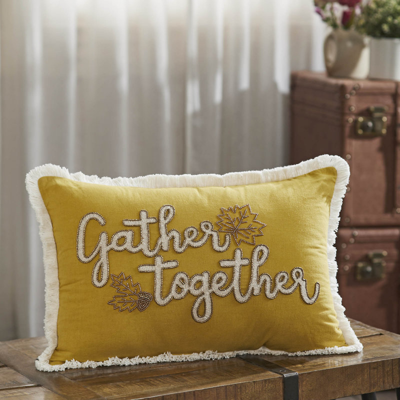 Coussin réversible Harvest Blessings