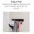 5 - Hook Wall Mounted Coat Rack