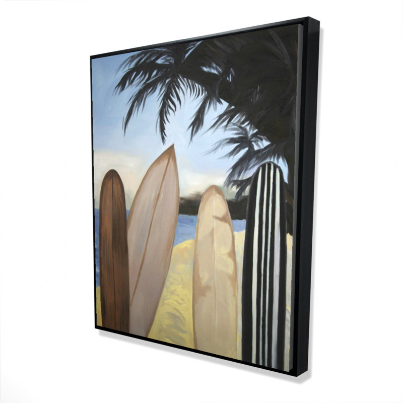 Surfboards Print On Canvas