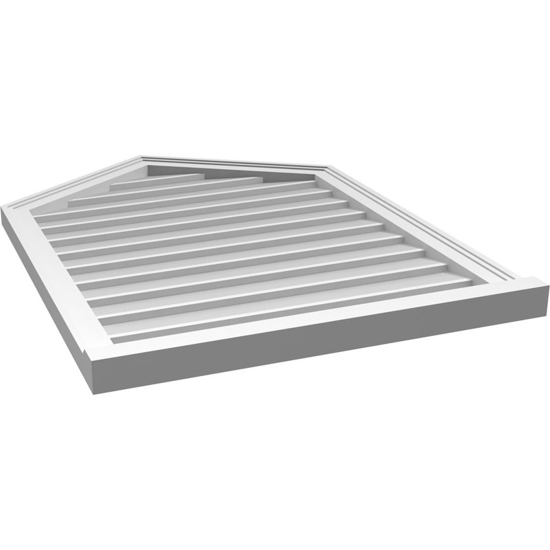 Ventilateur à pignon en uréthane non-fonctionnel Signature, H 38 po x l 28 po x P 2 po