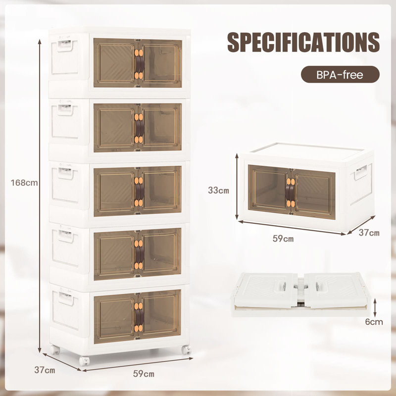 59 cm W Chest of Drawers
