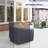 Swivel Teak Outdoor Lounge Chair Patio Cover
