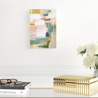 «Abstract Color Block», reproduction d'art sur toile tendue