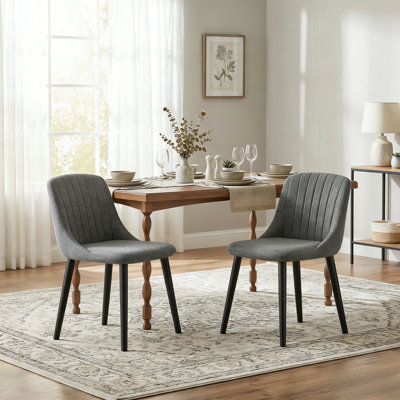Velvet Dining Chairs With Wooden Legs Set Of 4