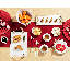 Cherry Blossom Small Cheese Board with Knife