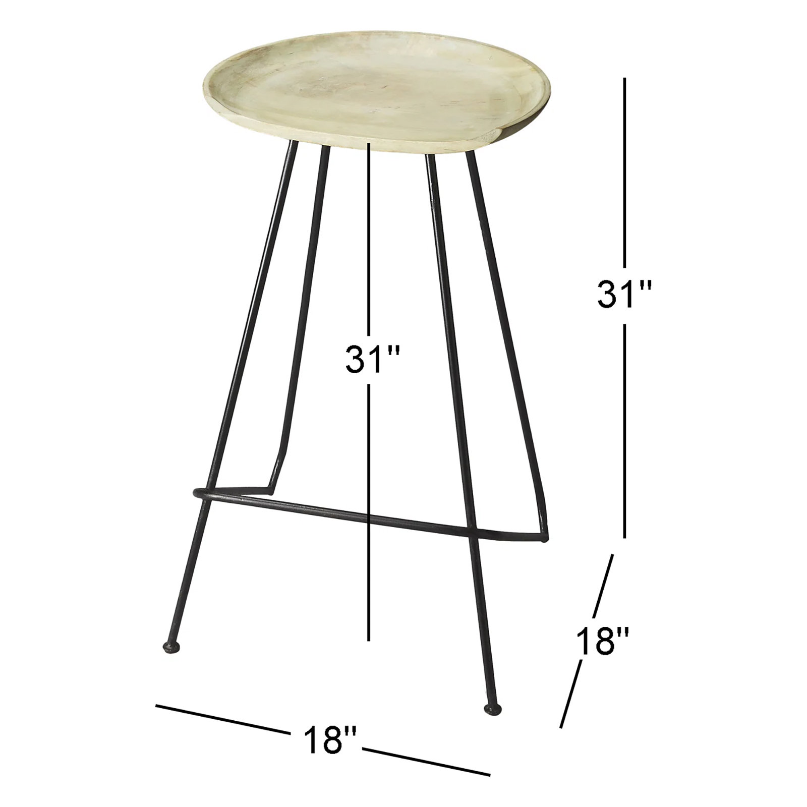 Aracena 31" Bar Stool