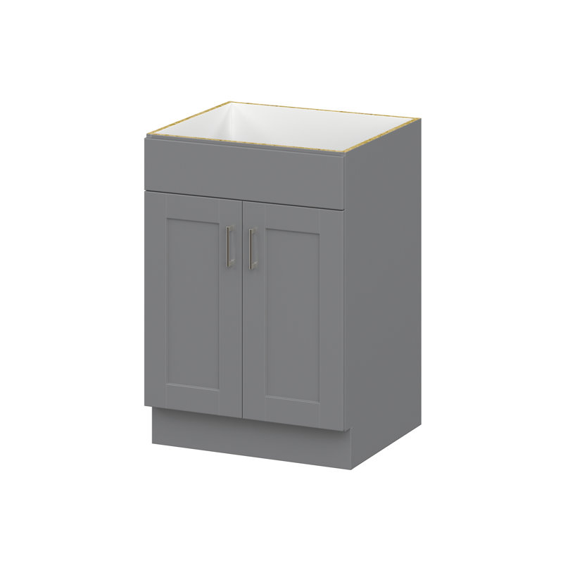 MagickWoods Hudson 24"W vanity base, Twilight Mist