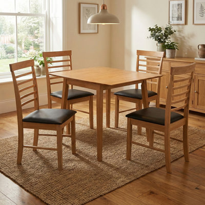 Bowerbank Extendable Solid Wood Dining Table