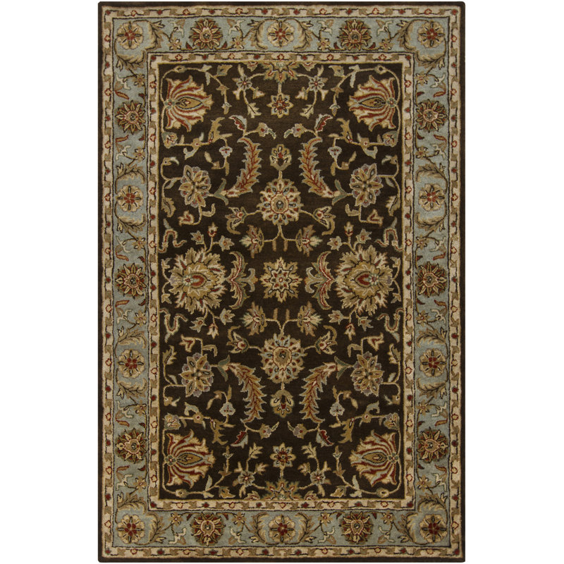 Rupec Brown/Tan Abstract Area Rug