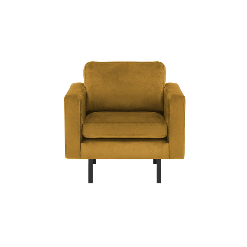 Jacquoline Upholstered Armchair, Gold