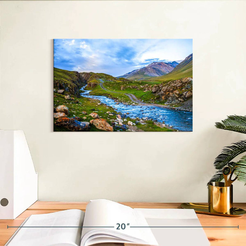 Alvord Mountain River Stream, 8" H x 12" W