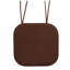 Coussin de chaise antidérapant en mousse à mémoire de forme 16 po x 16 po avec attaches Honeycomb-199836086-263119839