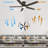 Gaphoor 52" Black Smart Ceiling Fan with light-1487157954