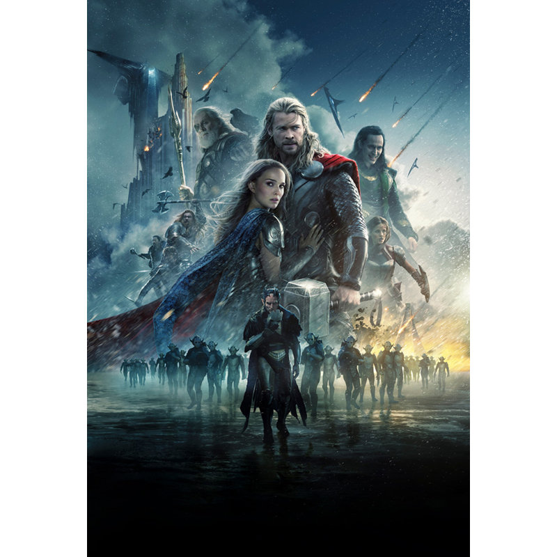 Thor, 24" H x 16" W