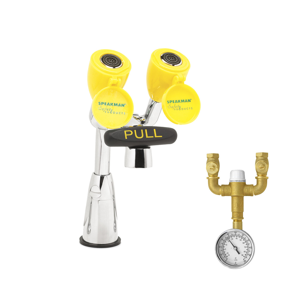 Speakman Eyesaver Laboratory Faucet with Integrated Emergency Eyewash