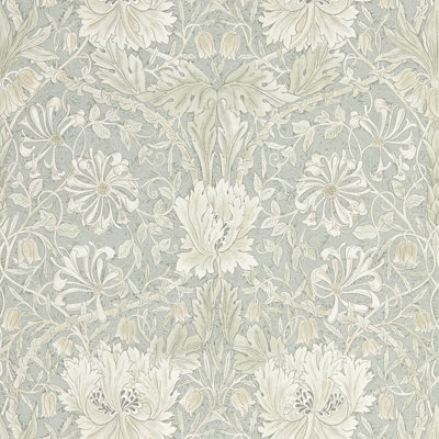 Pure Honeysuckle & Tulip Wallpaper