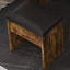 Table de coiffeuse avec miroir à DEL et tabouret-118027889-118027893