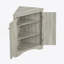 Armoire de rangement triangulaire, armoire de cuisine séparée-1013777343