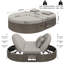 200cm Long Double Chaise with Cushions