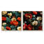 Hasson - Ensemble de 2 collages carrés floraux-102162258-102162264