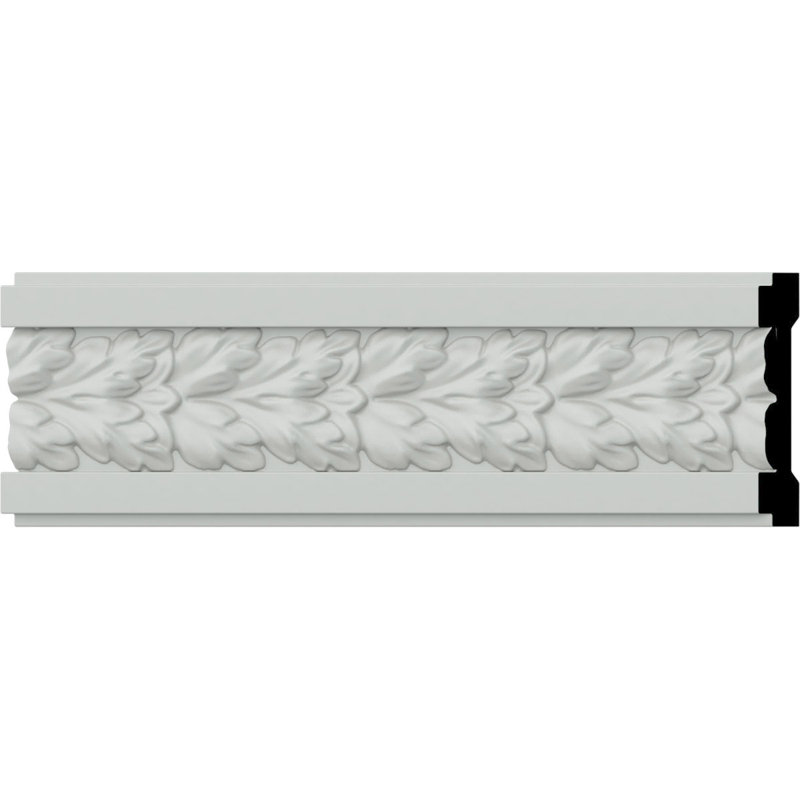 Rail de chaise Hamilton Leaf 3 3/4 po x P 5/8 po x L 94 1/2 po
