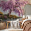 Papier peint adhésif Peler and Stick Serene Cherry Blossom Tree par Misty Lake Golden Spring Light-774390286