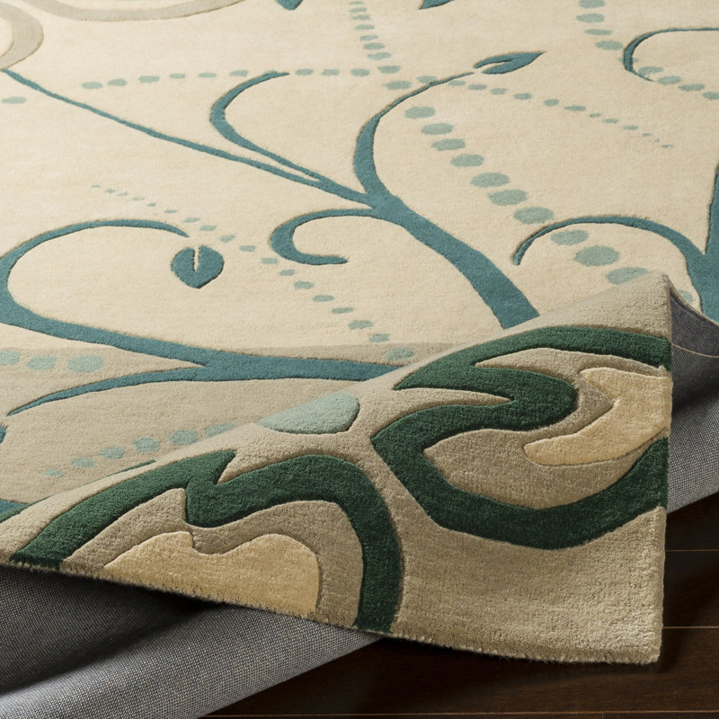 Elsberry Wool Floral Indoor Rug, Runner 2'6" x 8'