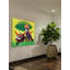 Raccoon With Umbrella - Wrapped Canvas Print-1275578358