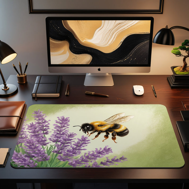Polyester Desk Pad, 23.6x13.8