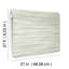 Brushed Linen Abstract Wallpaper Double Roll-157324583