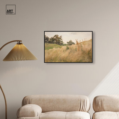 Cogon Grass Breeze I Canvas by Art Remedy