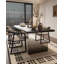 Bureau noir en bois massif-292805925