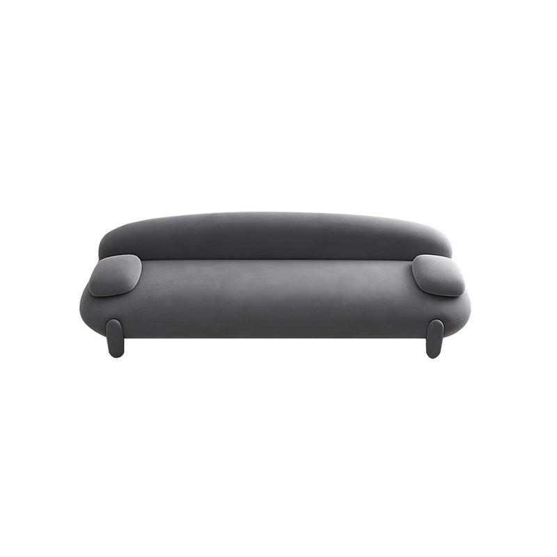 Banc rembourré Pyros, Gris