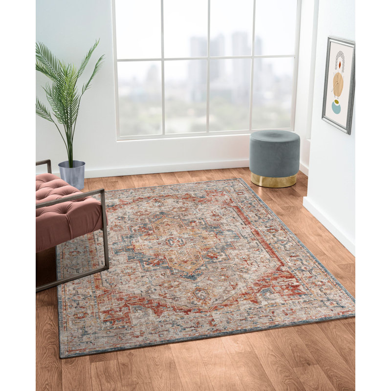 Lunell Hampton Medallion Area Rug, Rectangle 7'10" x 10'2"
