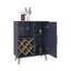 Armoire de bar moderne avec rangement ouvert Cave pour le salon ou les espaces de divertissement, armoire