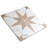 Llama Stella Loire 10" x 10" Porcelain Marble Look Wall & Floor Tile-74855882