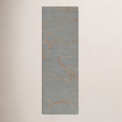 Hand-Tufted Abstract Wool Rug