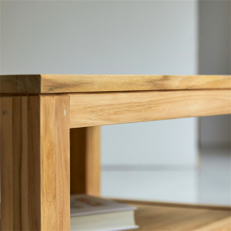 Korth Solid Wood Solid Wood Coffee Table with Storage