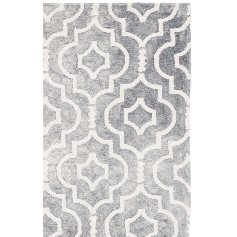 Berman Hand Tufted Wool Geometric Rug, Runner 2'3" x 12'