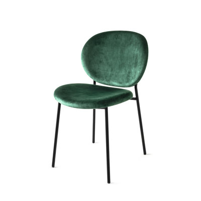 Inès Upholstered Chair with Metal Frame