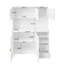 Armoire d'appoint 68 "H avec tablette ouverte