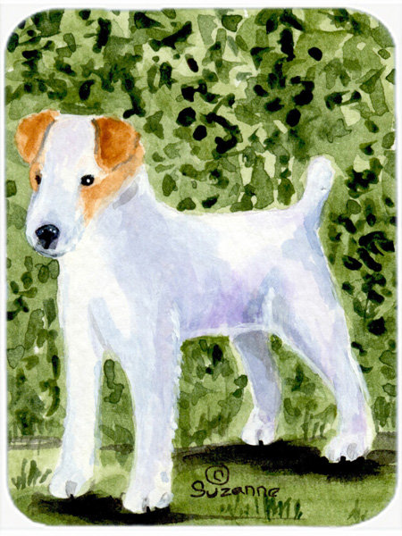 Jack Russell Glass Cutting Board