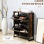 Armoire à chaussures Rustic Brown