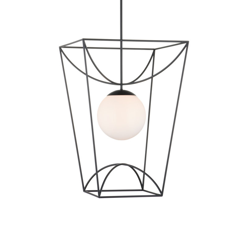 Rochefort Small Lantern, 33.75" H x 21" W x 21" D