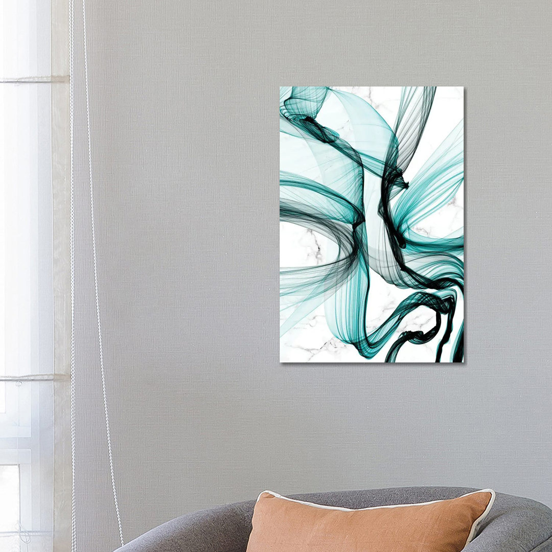 Teal Ribbons VII