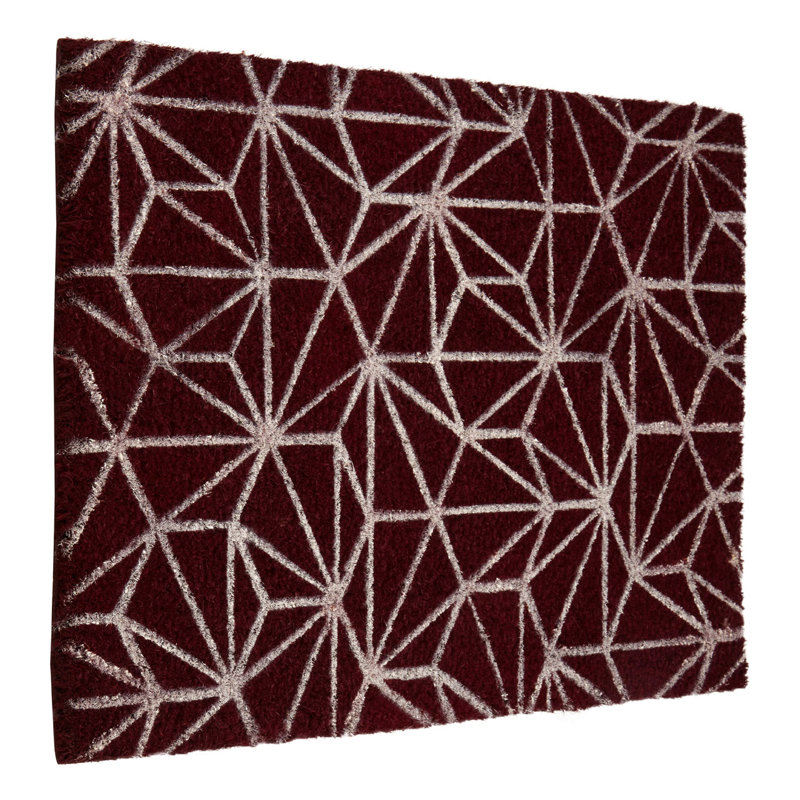 Erving Non-Slip Geometric Indoor Doormat