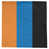 Orange, bleu et noir