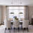 1-Light Modern Black Dome Pendant